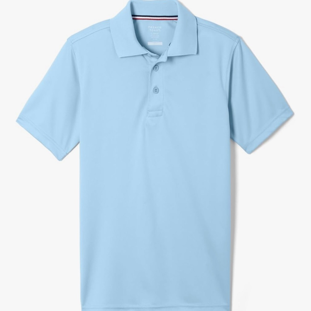 French Toast Sky Blue Polo Shirt